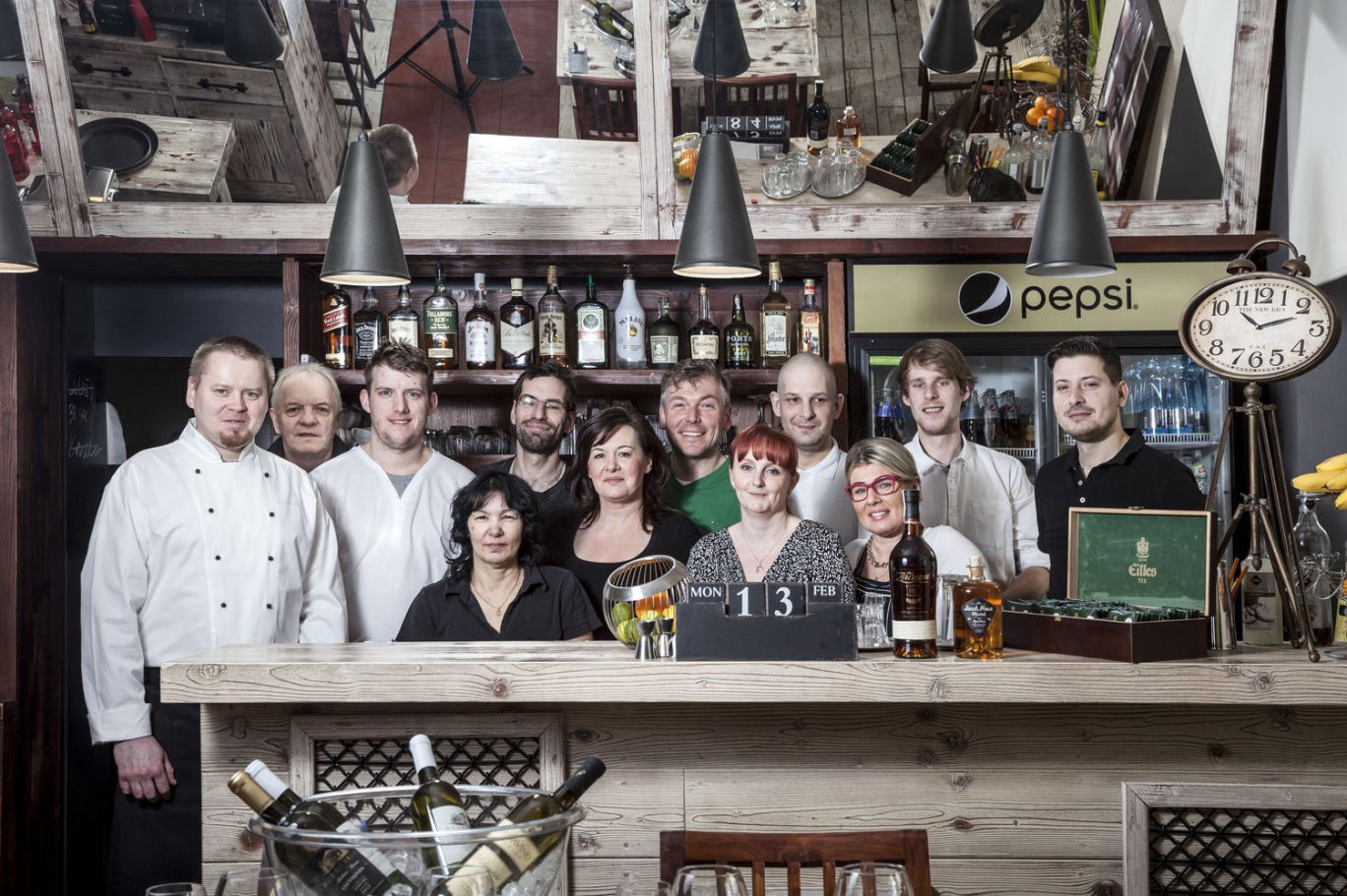 Kolektiv restaurace Na Baště Jablonec nad Nisou